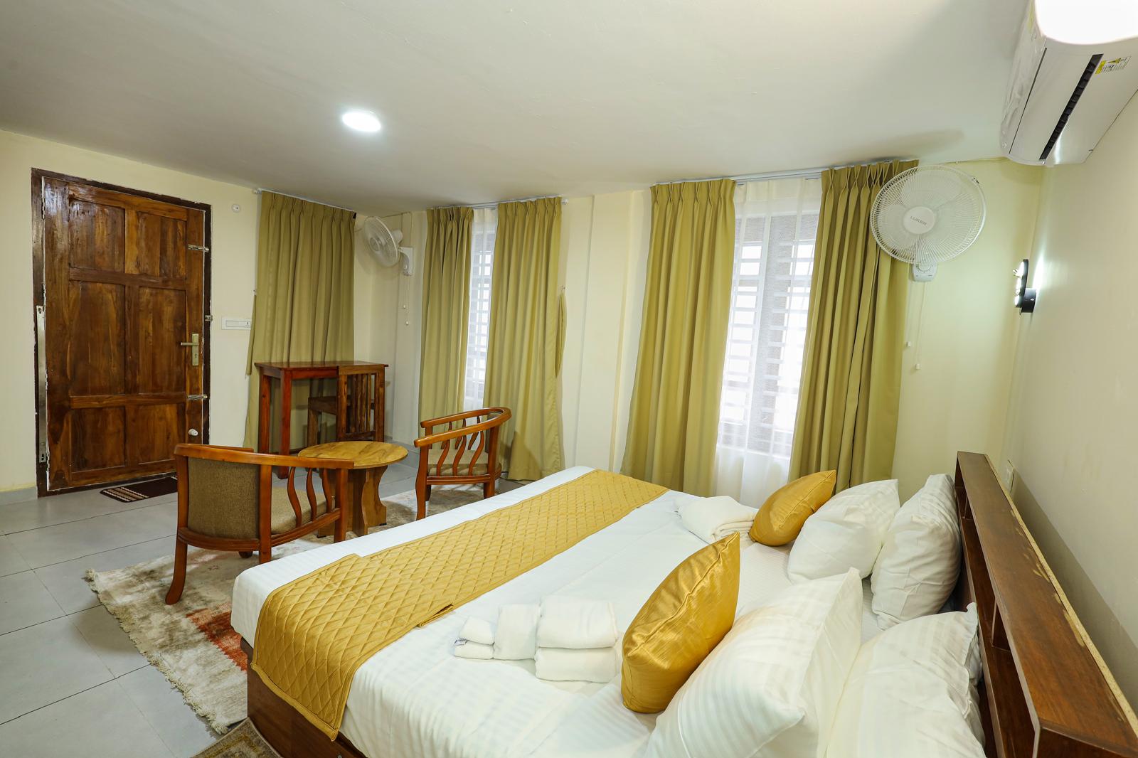 Family Room at Bloom Fort Villa with warm interiors